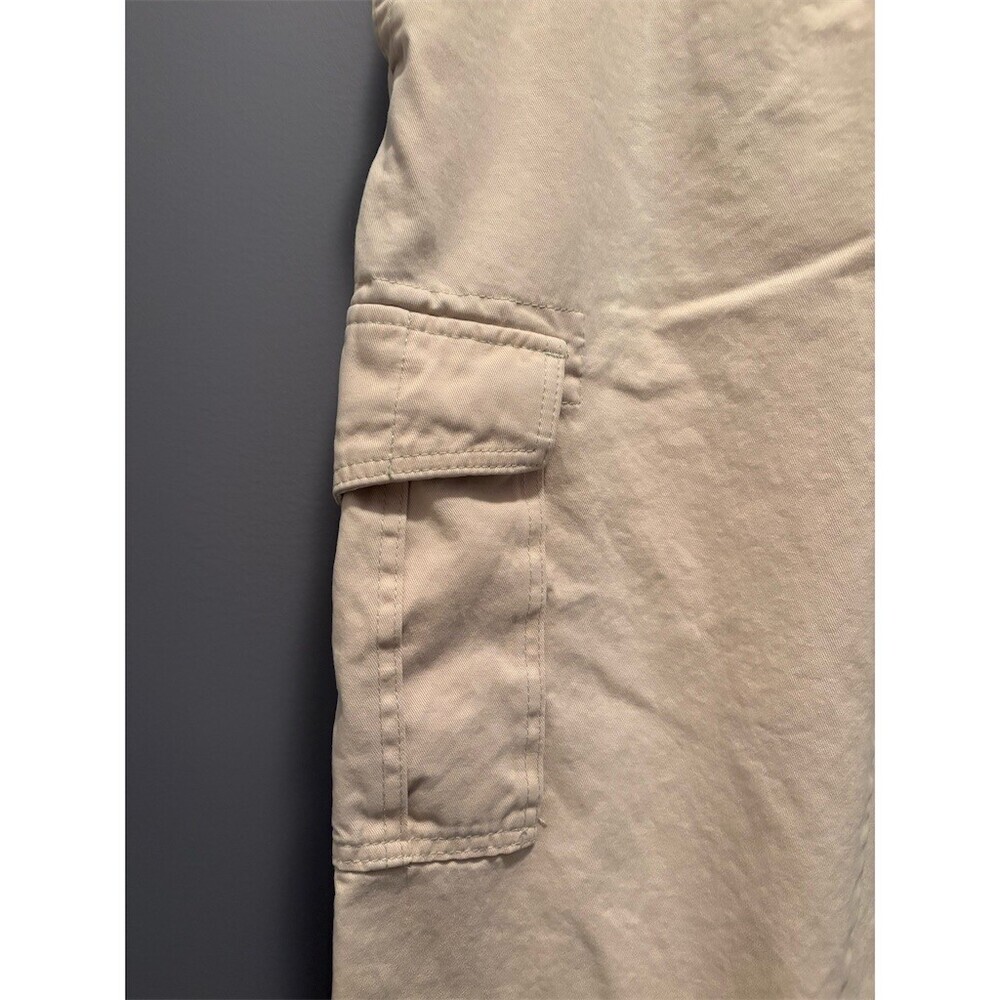 Old Navy Men's Cargo Pants Beige Khaki 34x34 Straight Leg Utility - Picture 3 of 12